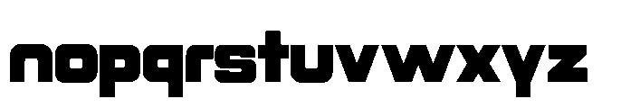Quedora Black Font LOWERCASE