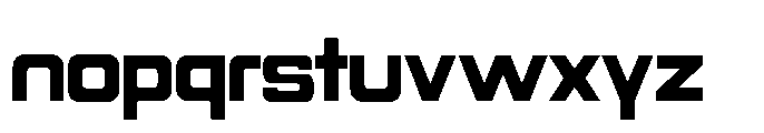 Quedora Bold Font LOWERCASE