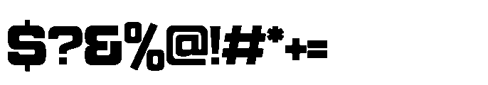 Quedora Extrabold Font OTHER CHARS