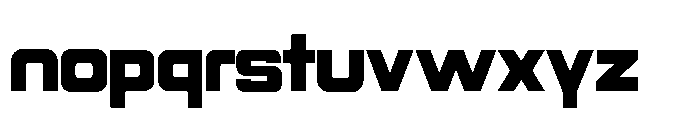 Quedora Extrabold Font LOWERCASE