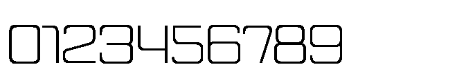 Quedora Extralight Font OTHER CHARS