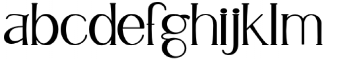 Queenlery Regular Font LOWERCASE