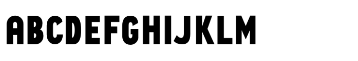 Quenbach Black Condensed Font UPPERCASE