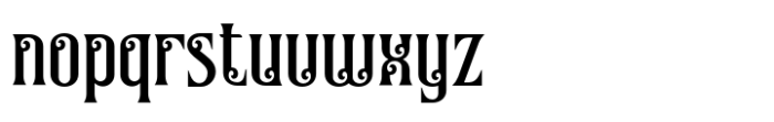 Queney Regular Font LOWERCASE