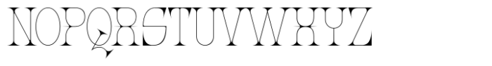 Quenic Font UPPERCASE