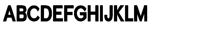 Quenova Black Condensed Font UPPERCASE