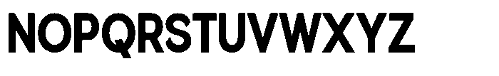 Quenova Black Condensed Font UPPERCASE