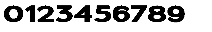 Quenova Black Expanded Font OTHER CHARS