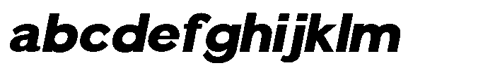 Quenova Black Italic FONT