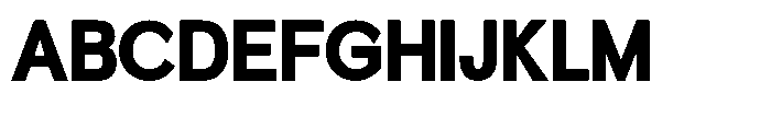 Quenova Black Semi Condensed Font UPPERCASE