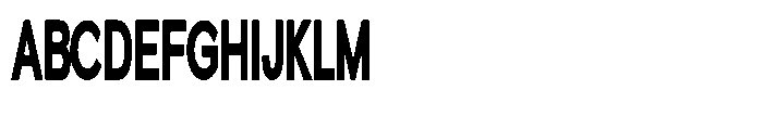 Quenova Black Ultra Condensed Font UPPERCASE