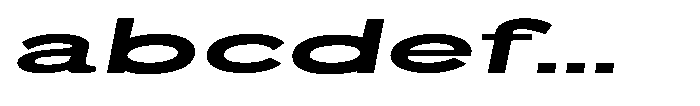 Quenova Black Ultra Expanded Italic FONT