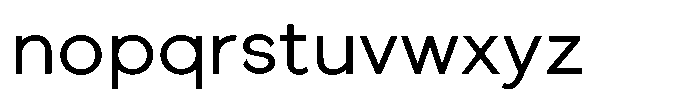 Quenova Black Font LOWERCASE