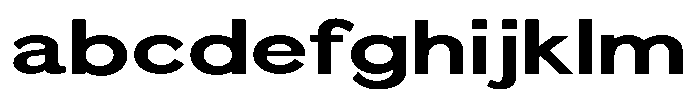 Quenova Bold Expanded FONT
