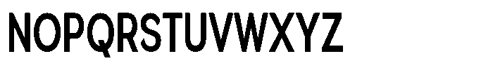 Quenova Bold Extra Condensed Font UPPERCASE