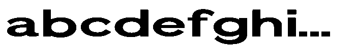 Quenova Bold Extra Expanded FONT