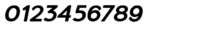 Quenova Bold Italic Font OTHER CHARS