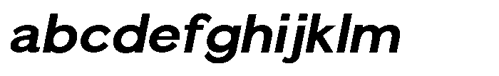Quenova Bold Italic FONT
