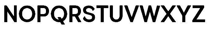 Quenova Bold Semi Condensed Font UPPERCASE