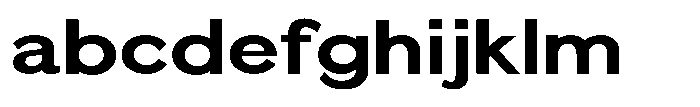 Quenova Bold Semi Expanded FONT