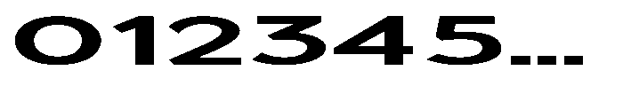 Quenova Bold Ultra Expanded Font OTHER CHARS
