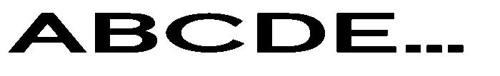 Quenova Bold Ultra Expanded Font UPPERCASE