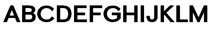 Quenova Bold Font UPPERCASE