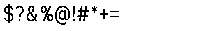 Quenova Condensed Font OTHER CHARS