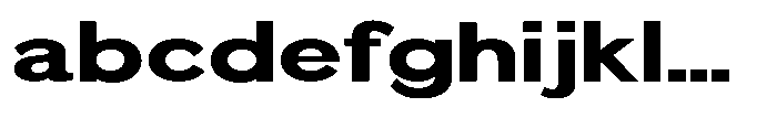 Quenova Extra Bold Expanded FONT