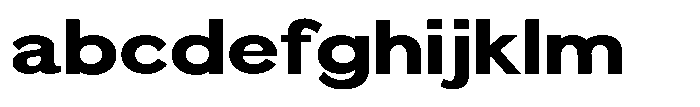 Quenova Extra Bold Semi Expanded FONT