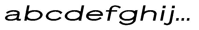 Quenova Extra Expanded Italic FONT