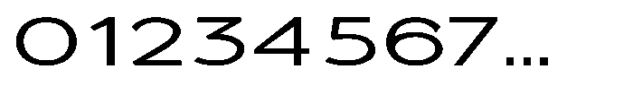 Quenova Extra Expanded Font OTHER CHARS