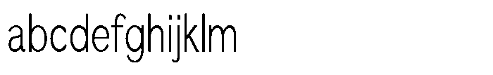 Quenova Extra Light Extra Condensed FONT