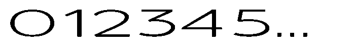 Quenova Extra Light Ultra Expanded Font OTHER CHARS