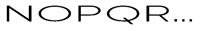 Quenova Extra Light Ultra Expanded Font UPPERCASE