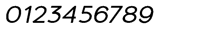 Quenova Italic Font OTHER CHARS