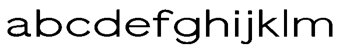 Quenova Light Expanded FONT