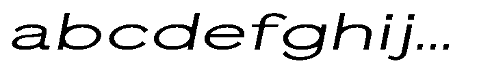 Quenova Light Extra Expanded Italic FONT