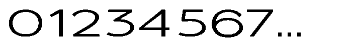Quenova Light Extra Expanded Font OTHER CHARS