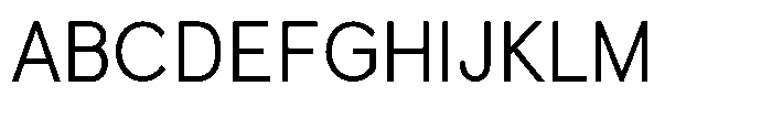 Quenova Light Semi Condensed Font UPPERCASE