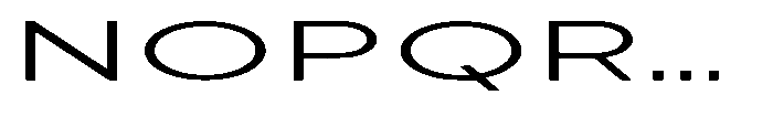Quenova Light Ultra Expanded Font UPPERCASE