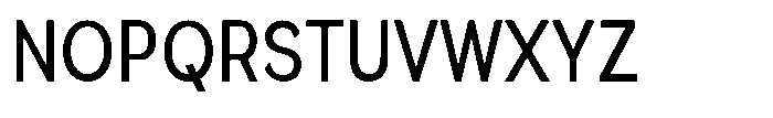 Quenova Medium Condensed Font UPPERCASE