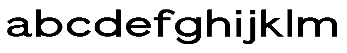 Quenova Medium Expanded FONT