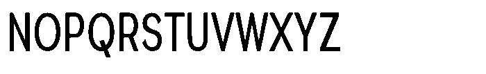 Quenova Medium Extra Condensed Font UPPERCASE