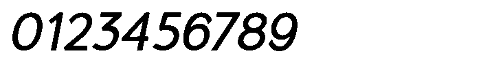 Quenova Medium Semi Condensed Italic Font OTHER CHARS
