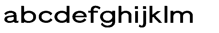 Quenova Medium Semi Expanded FONT