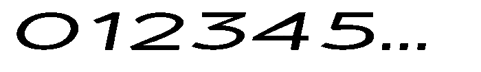 Quenova Medium Ultra Expanded Italic Font OTHER CHARS