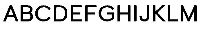 Quenova Medium Font UPPERCASE