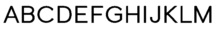 Quenova Regular Font UPPERCASE