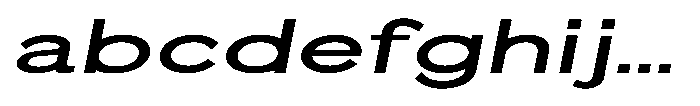 Quenova Semi Bold Extra Expanded Italic FONT